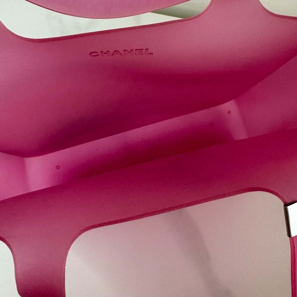 Chanel Pink Jelly Tote Bag - Picture 6 of 12